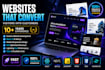 build website, website development, front end developer, full stack developer