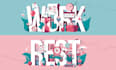 unique design a flat illustration with people for app, web or book cover