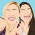 draw your potrait into simple cartoon