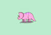 draw your favorite dinosaur as a cute cartoon