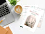 design new client welcome packet in canva
