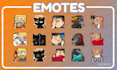 draw or animate emotes and pannels for twitch