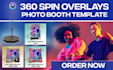 design an amazing 360 photo booth overlay