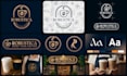 design modern logo design and branding kit in 24 hours