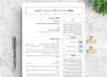 design eye catching resume english arabic  cv editable