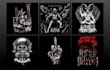 draw anything illustration for metal album cover