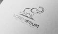create elephant logo design