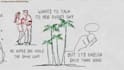 create creative hand drawn lyric music video