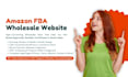 create amazon fba wholesale website for brand approval