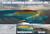 perform terrain modeling for requested site
