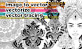 do vector tracing, redraw your logo or any graphic in vector