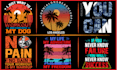 create an awesome t shirt design