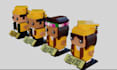 make you a custom lego brickheadz, with instructions