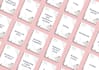 design affirmation card game