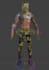 rig 3d character in blender for animation, unreal or unity