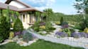 landscape 3d design, design your garden, patio, 3d animation