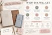 design custom printable, editable planner template pages on canva