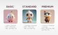 design 3d cute characters, animals, cartoon modeling for your mascot or 3d print