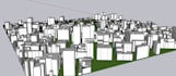 make a low poly landmark 3d city models