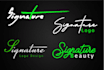 design professional signature logo