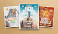 design a modern church event flyer