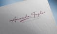 design a professional handwritten signature business logo