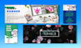 create custom hero banners for your reddit, tumblr, and blog posts