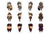 draw pixel sprites for your indie rpg game