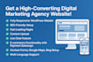 create a high converting digital marketing agency website