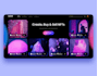 design professional app screen UI design