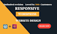 create a fully responsive wordpress website with elementor pro