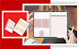 do hyperlinking for etsy ipad digital planner on canva, indesign