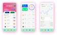do creative mobile app design with clean ui and ux