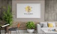 design luxury minimal abstract logo
