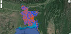 do interactive web map in geojson, leaflet, html, css and js