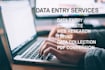 do data entry in low price and copy paste