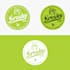 create a refreshing fruits and drinks logo with fast delivery