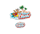 design awesome fun water park logo