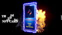 create 3d nft card animation, trading card, nft promotion