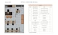 design 2d floor plan with furniture layout