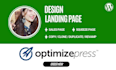 work on optimizepress 3 as an optimizepress 3 expert