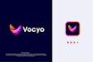 modern minimalist app icon logo
