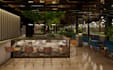 restaurant interior design and renders