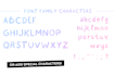 professionally create your custom font, handwriting or other typography design