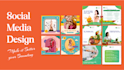 create social media design post instagram feeds story