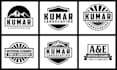 create unique trendy creative retro and vintage logo design