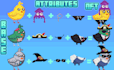 draw pixel art nft collection for you