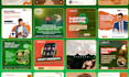 do social media post design, facebook ad creative , canva templates