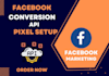configure facebook conversion API and pixel