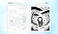 create custom monochrome coloring book monochrome coloring page for amazon KDP